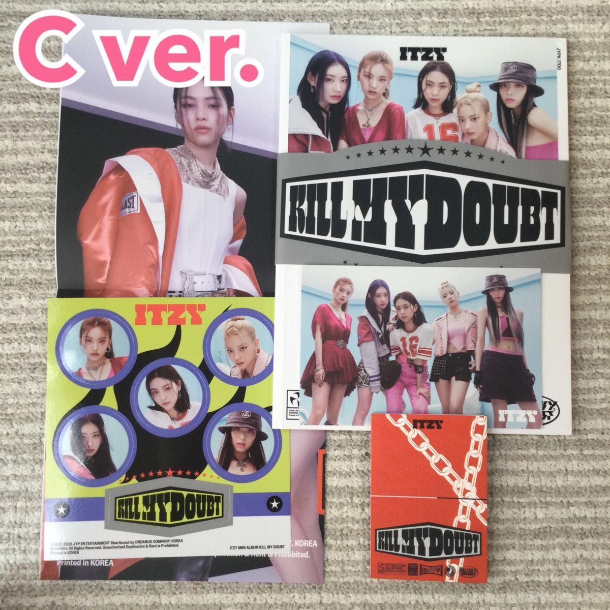 itzy リア soundwave 限定 特典 トレカ kill my doubt アルバム CD lia