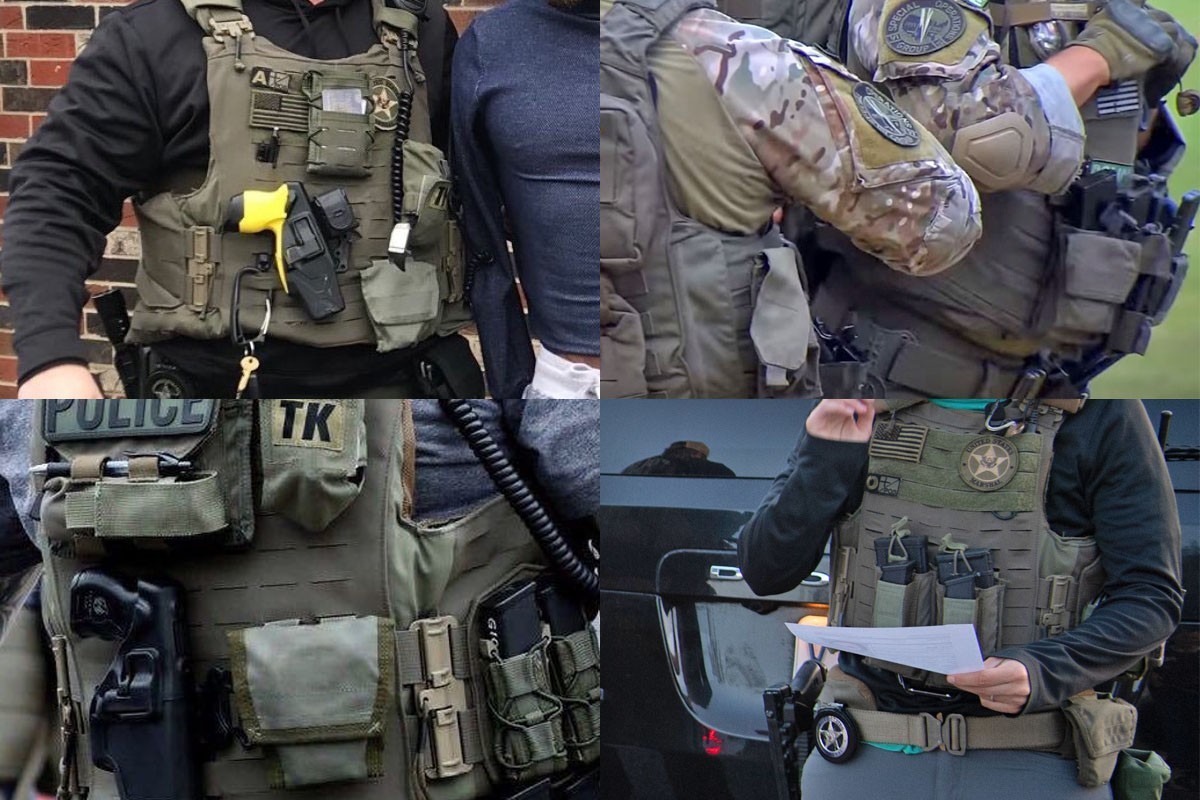 Small Monster FirstSpearタイプ ハンドカフポーチ レンジャーグリーン