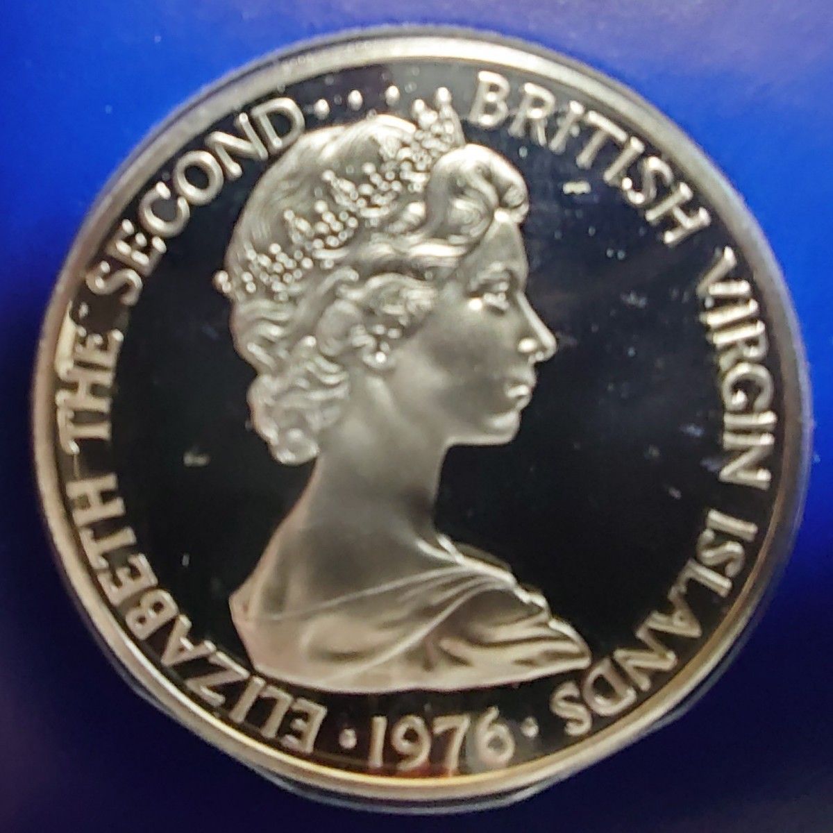 1976年 英領ヴァージン諸島 ミントセット SV925銀貨入フランクリン