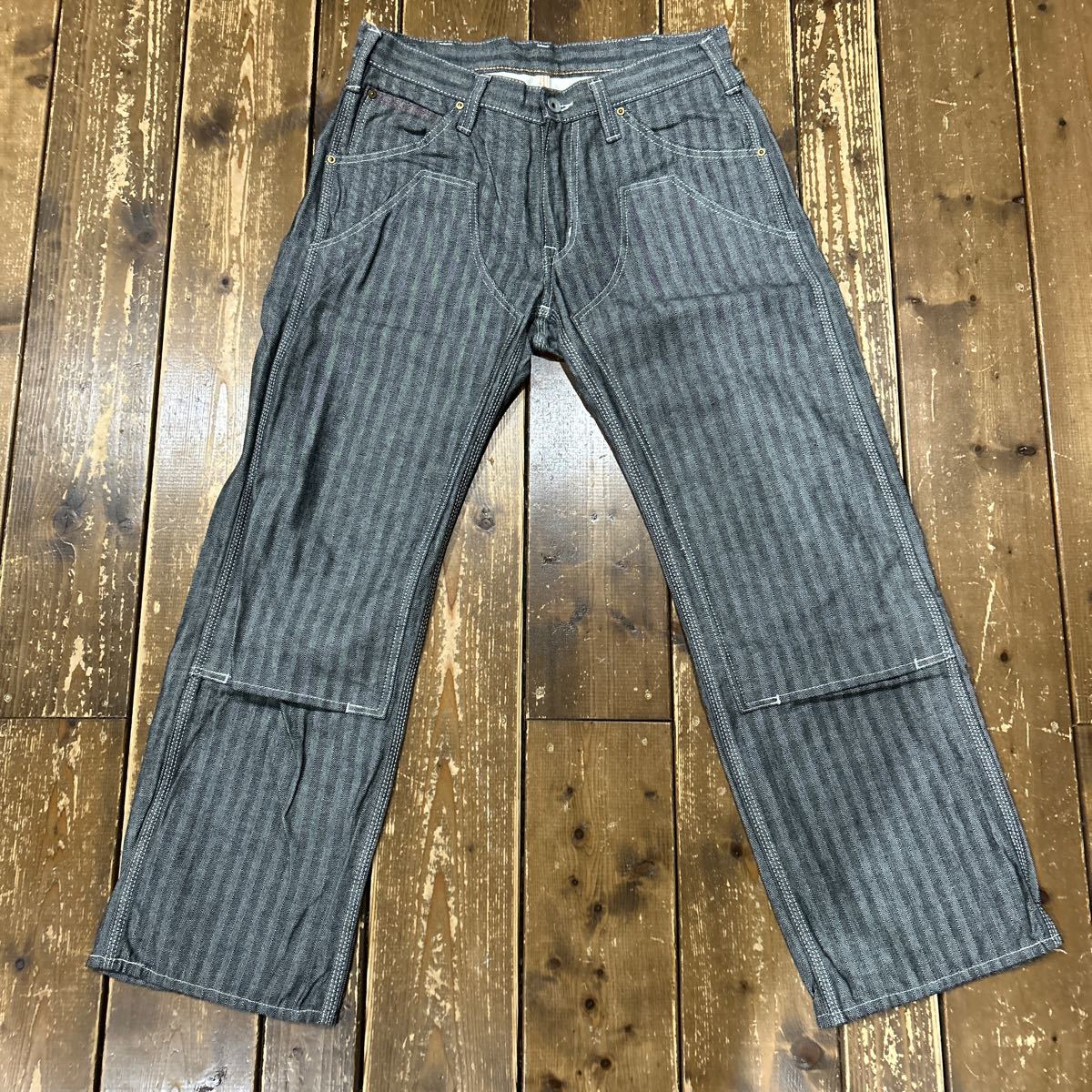 即決 送料込み IRON HEART アイアンハート ヘリンボーン ダブルニー