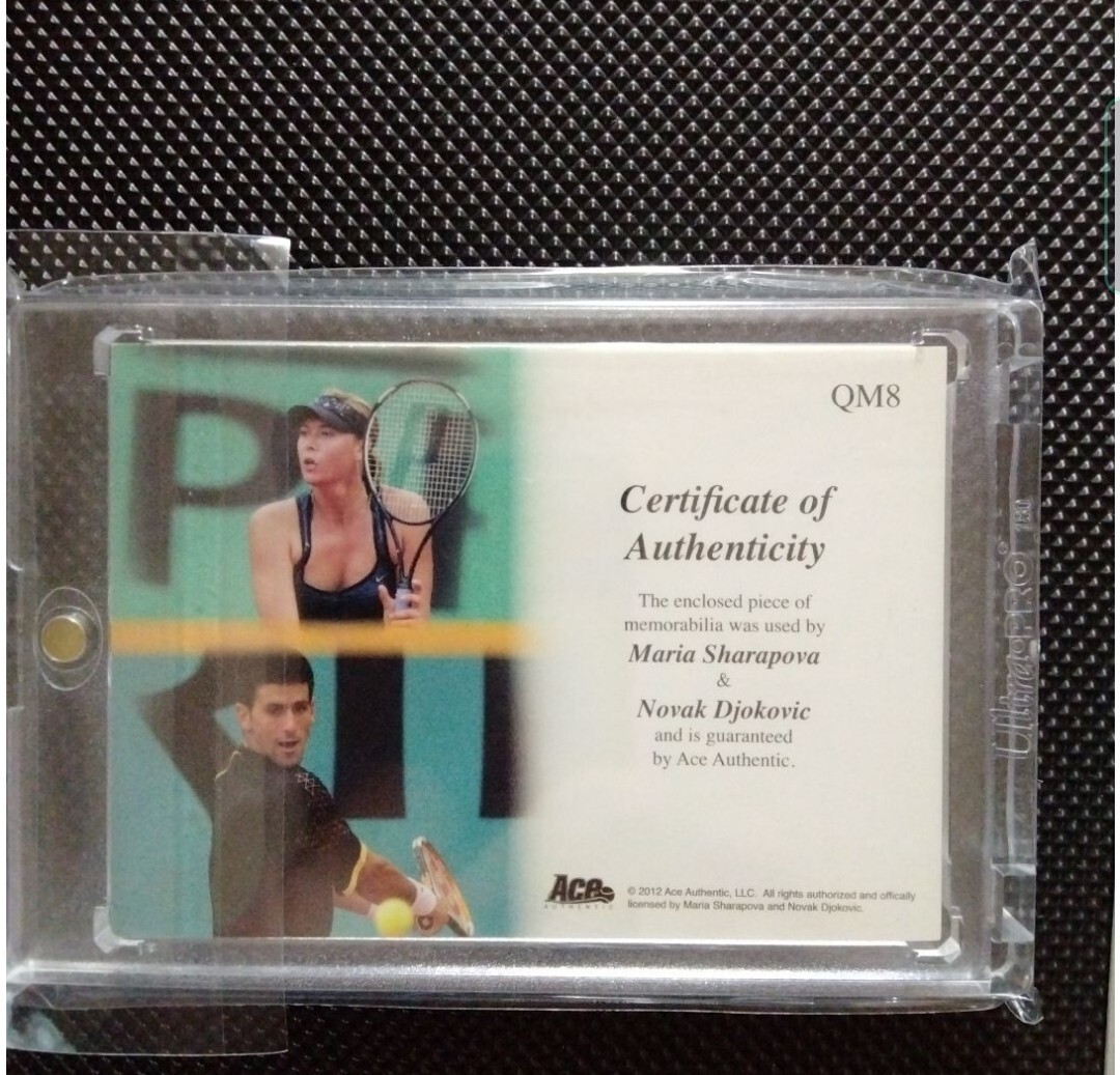 Ace Authentic ジョコビッチ ジャージカード Ace Authentic