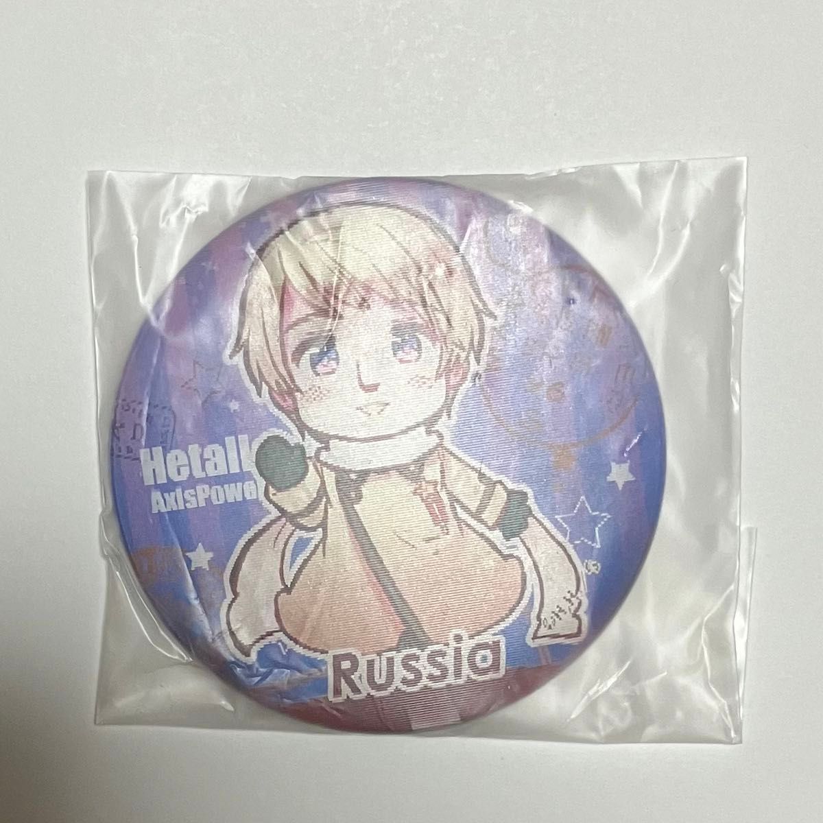 ヘタリア チェンジング缶バッジ ロシア 青 ヘタリア チェンジング缶