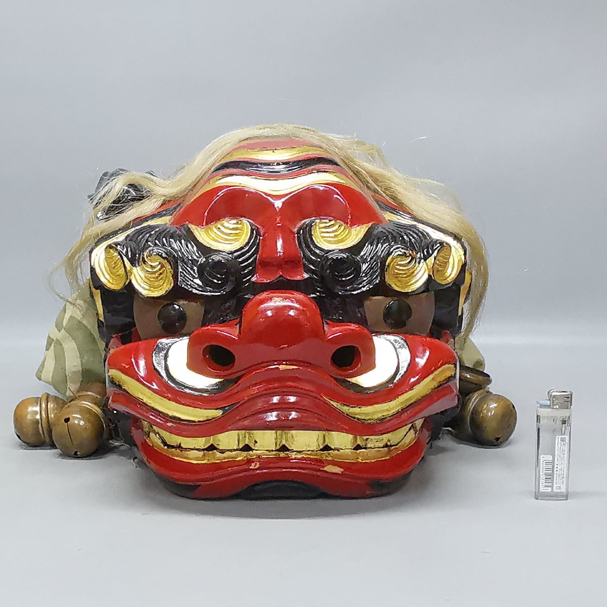 獅子舞獅子頭神楽伝統工芸開運魔除け縁起物