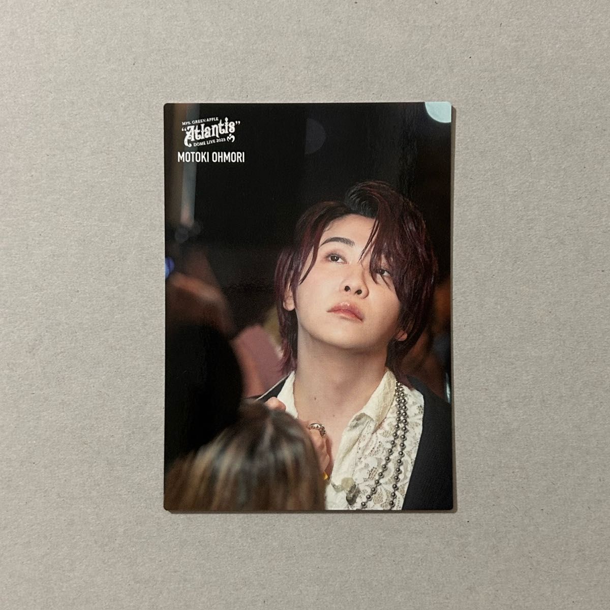 大森元貴 フォトカード レア MrsGREENAPPLE フォトカ