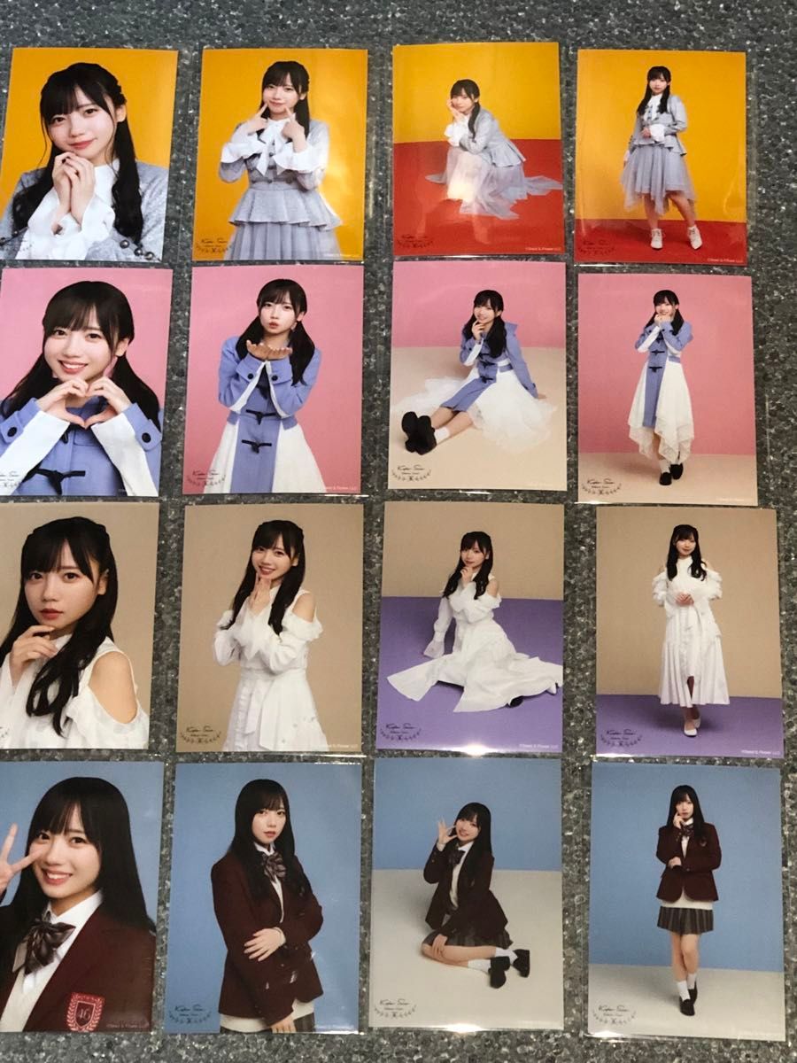 日向坂46 齊藤京子 過去衣装ランダム生写真 44種コンプ