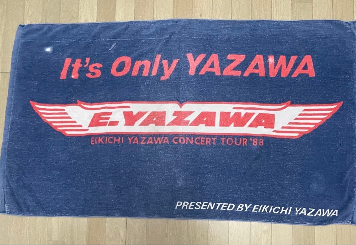 矢沢永吉 タオル It'sOnlyYAZAWA 1988 26年前のE.YAZAWA タオル