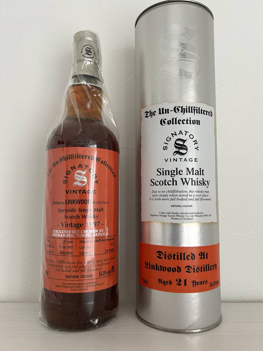 シグナトリーリンクウッド1997-2019 21年56.0% 信濃屋