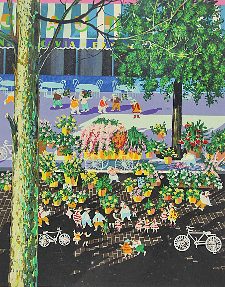 ヒロ・ヤマガタ シルクスクリーン 直筆サイン エディション有り □ヒロ