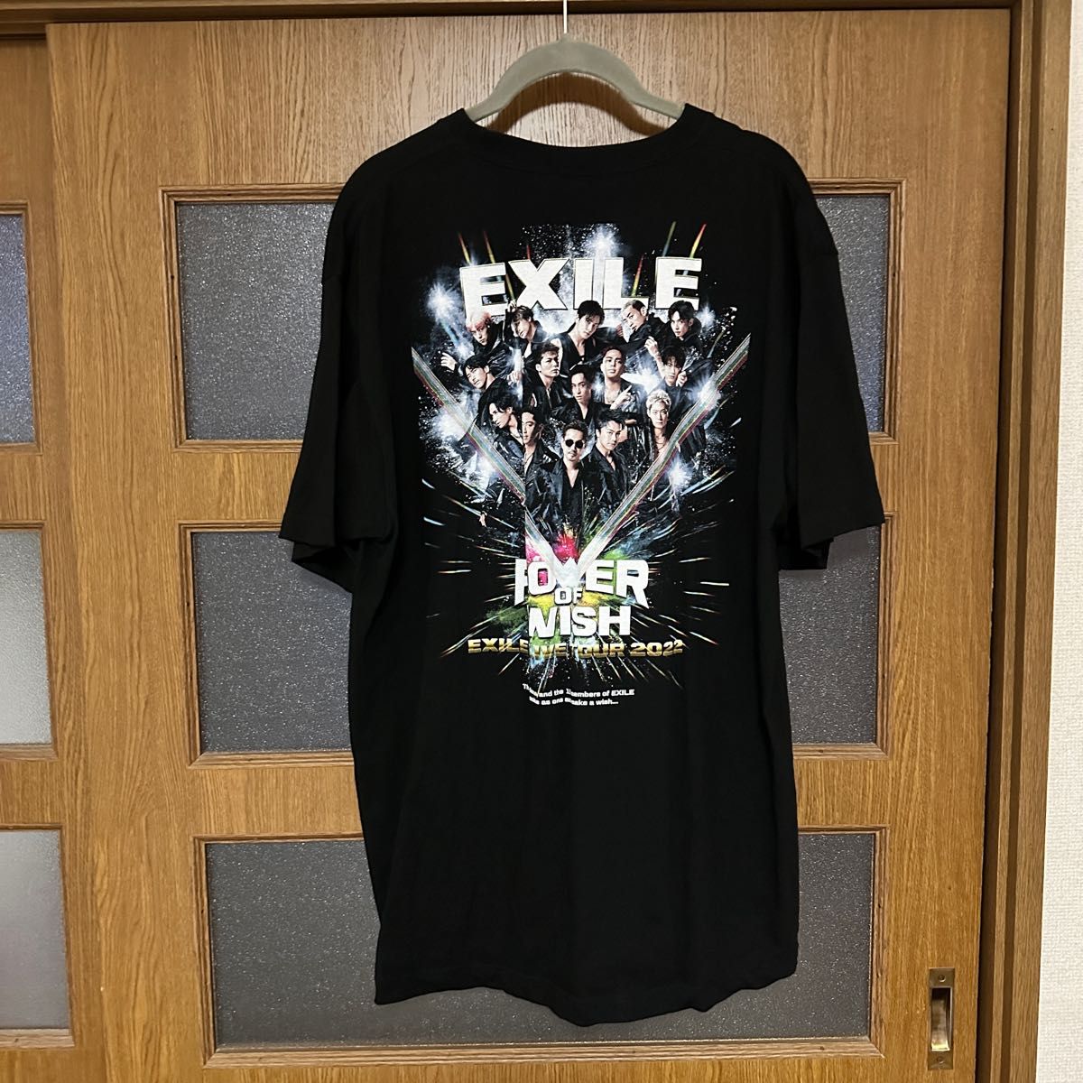 EXILE ライブツアー 2022 power of wish 半袖 Tシャツ ライブTシャツ