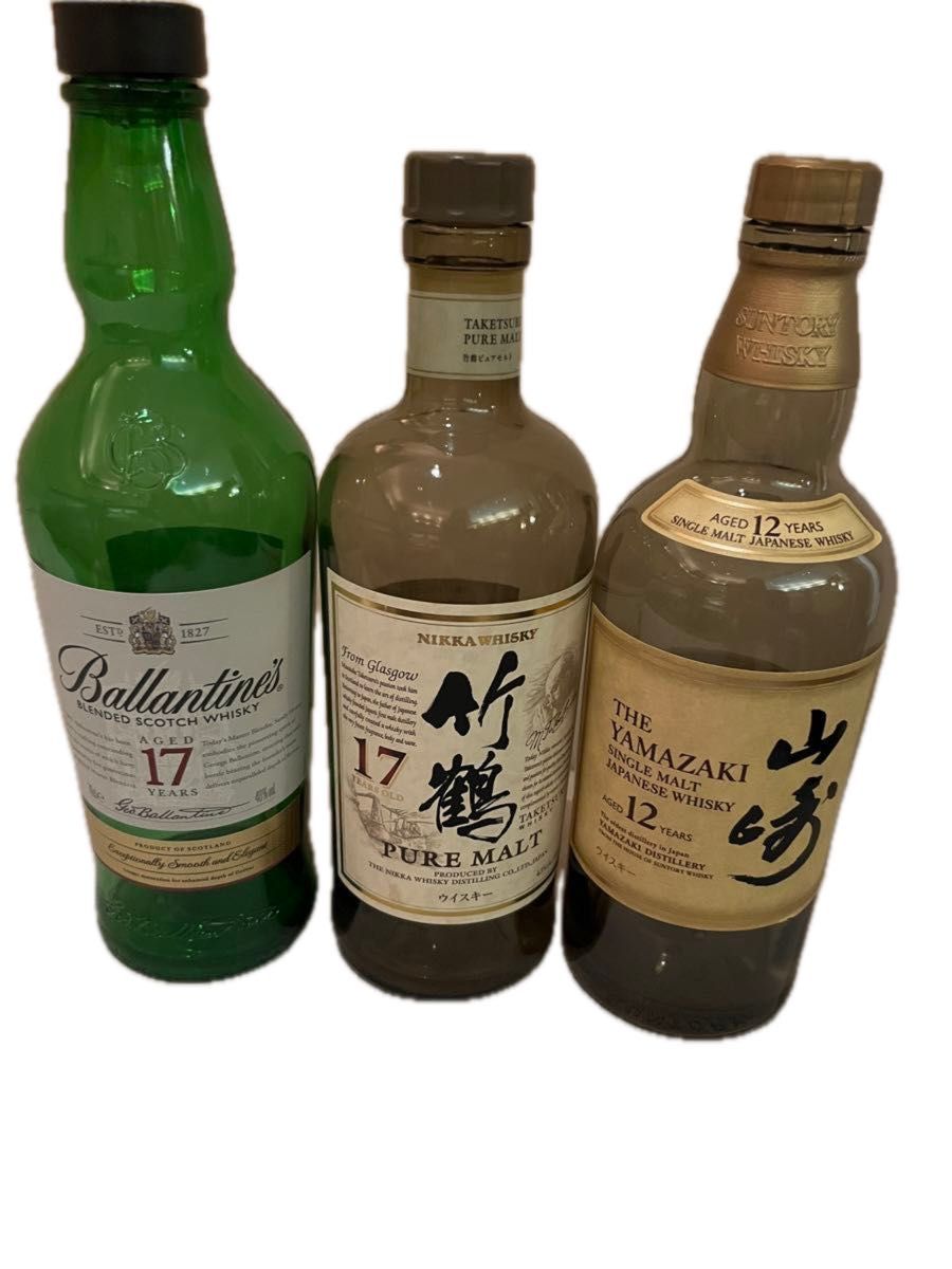 竹鶴 ピュアモルト & 山崎 12年 セット