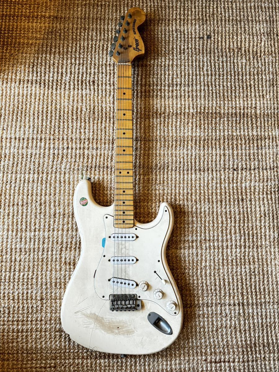 Greco Super Sounds エレキギター アイボリー Greco Super Sounds