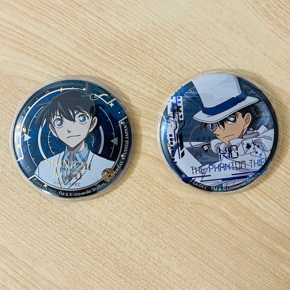 名探偵コナン USJ 2019 缶バッジ 怪盗キッド コレクタブル缶バッジ