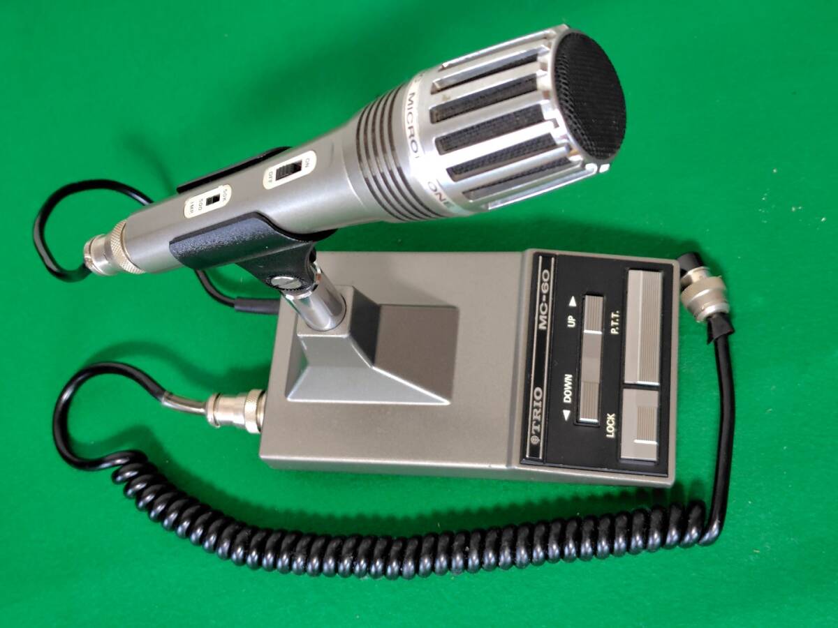 TRIO MC-60 スタンドマイク KENWOOD MC-60 TRIO Dynamic Desktop