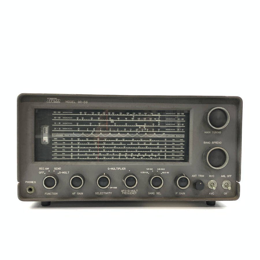 TRIO MODEL 9R-59 真空管式 受信機 通信型受信機 無線機 Yahoo