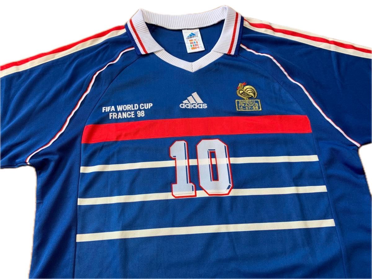フランス代表 ジダン 1998 ワールドカップ 復刻ユニフォーム｜Yahoo