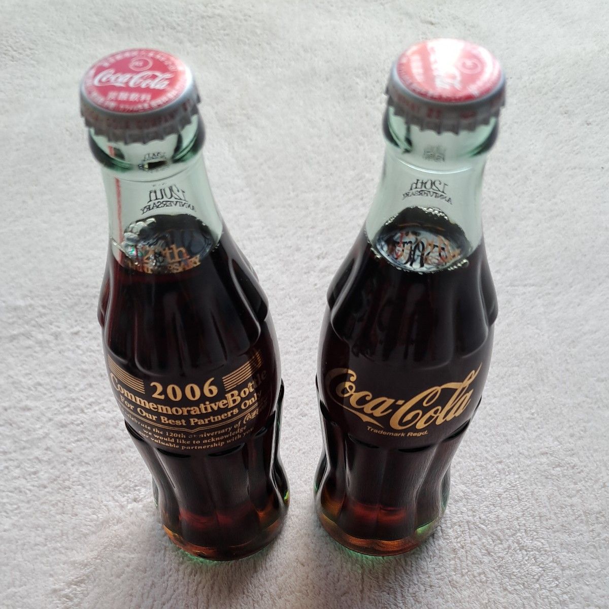 コカ・コーラ 120周年記念ボトル 2006年 2本セット｜Yahoo!フリマ（旧