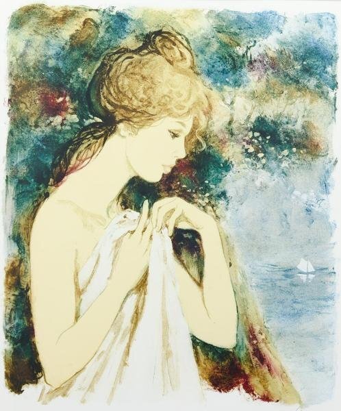 BERNARD CHAROYベルナールシャロワ リトグラフ 直筆サインあり Amazon