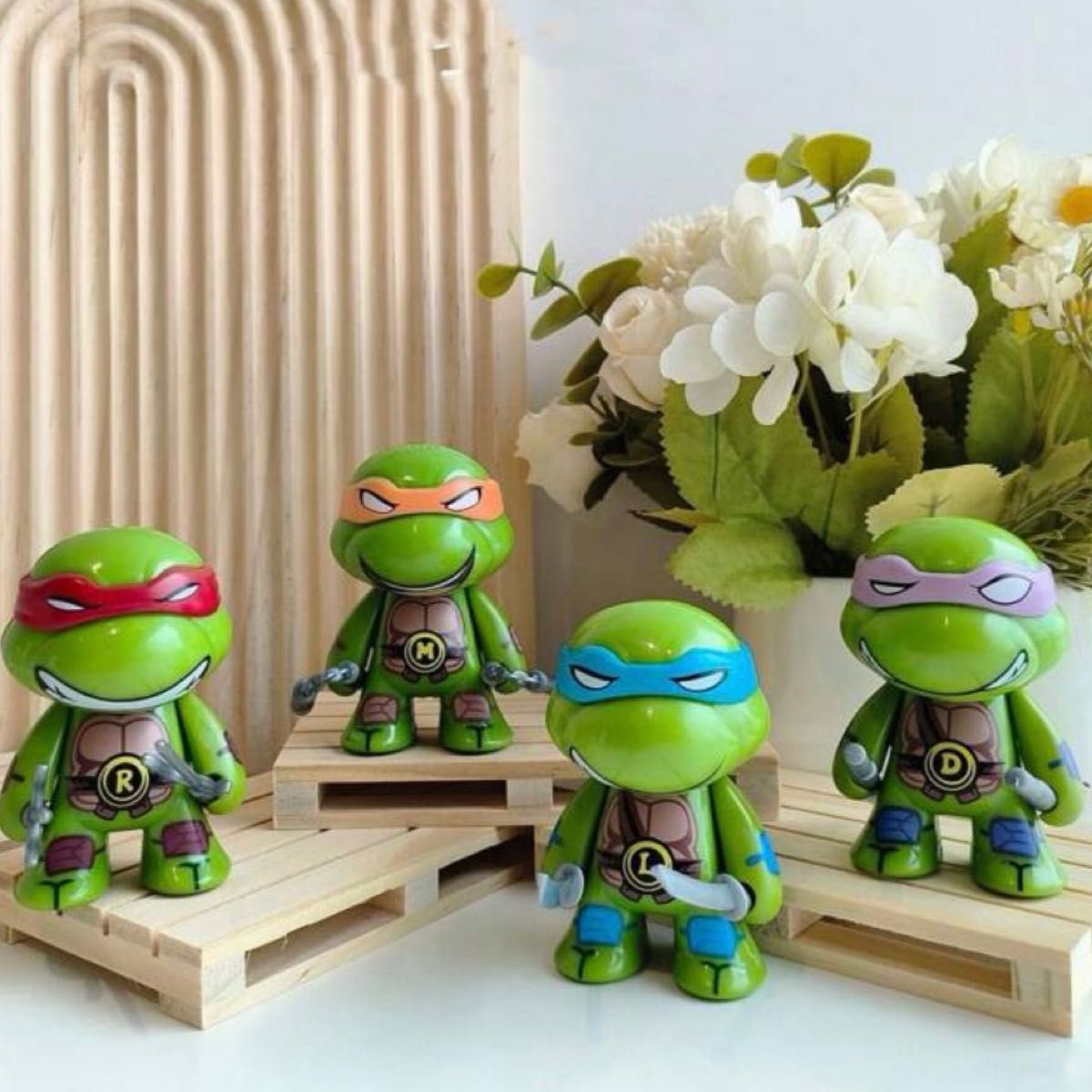 ベアブリック ティーンエイジ・ミュータント・ニンジャ・タートルズ 4