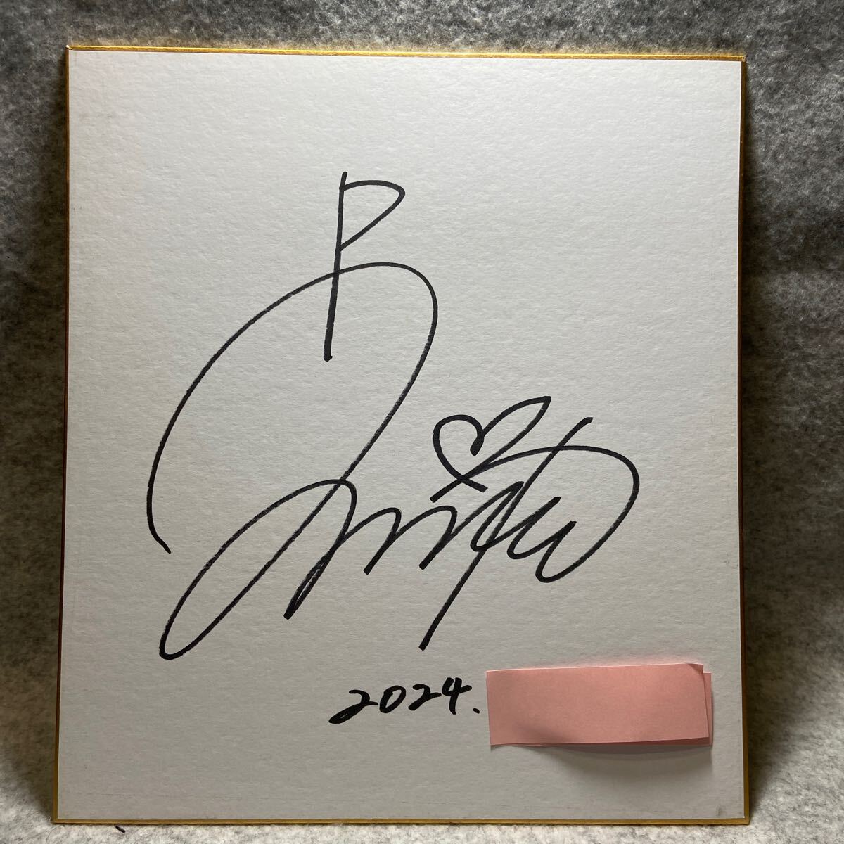 直筆サイン色紙 秘密のオンラインサイン会 アンラスティング 良い LiSA