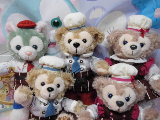 ダッフィー シェリーメイ ジェラトーニ ぬいぐるみバッチ