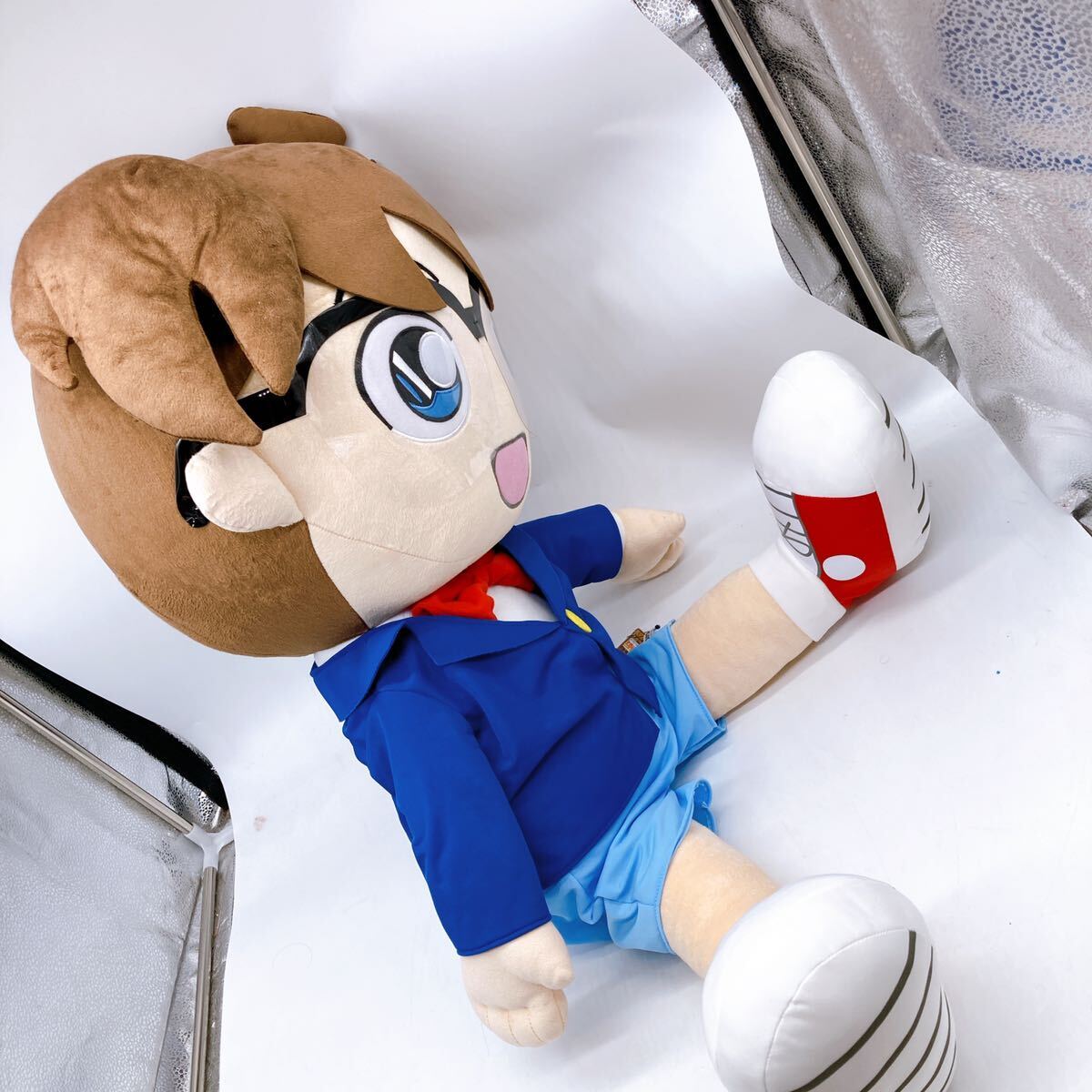 Yahoo!オークション - 三英貿易 名探偵コナン コナン ぬいぐるみ 特大