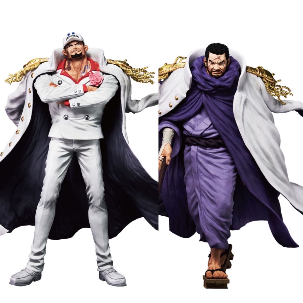 ワンピース一番くじ絶対的正義コンプリートフィギュアサカズキABCD