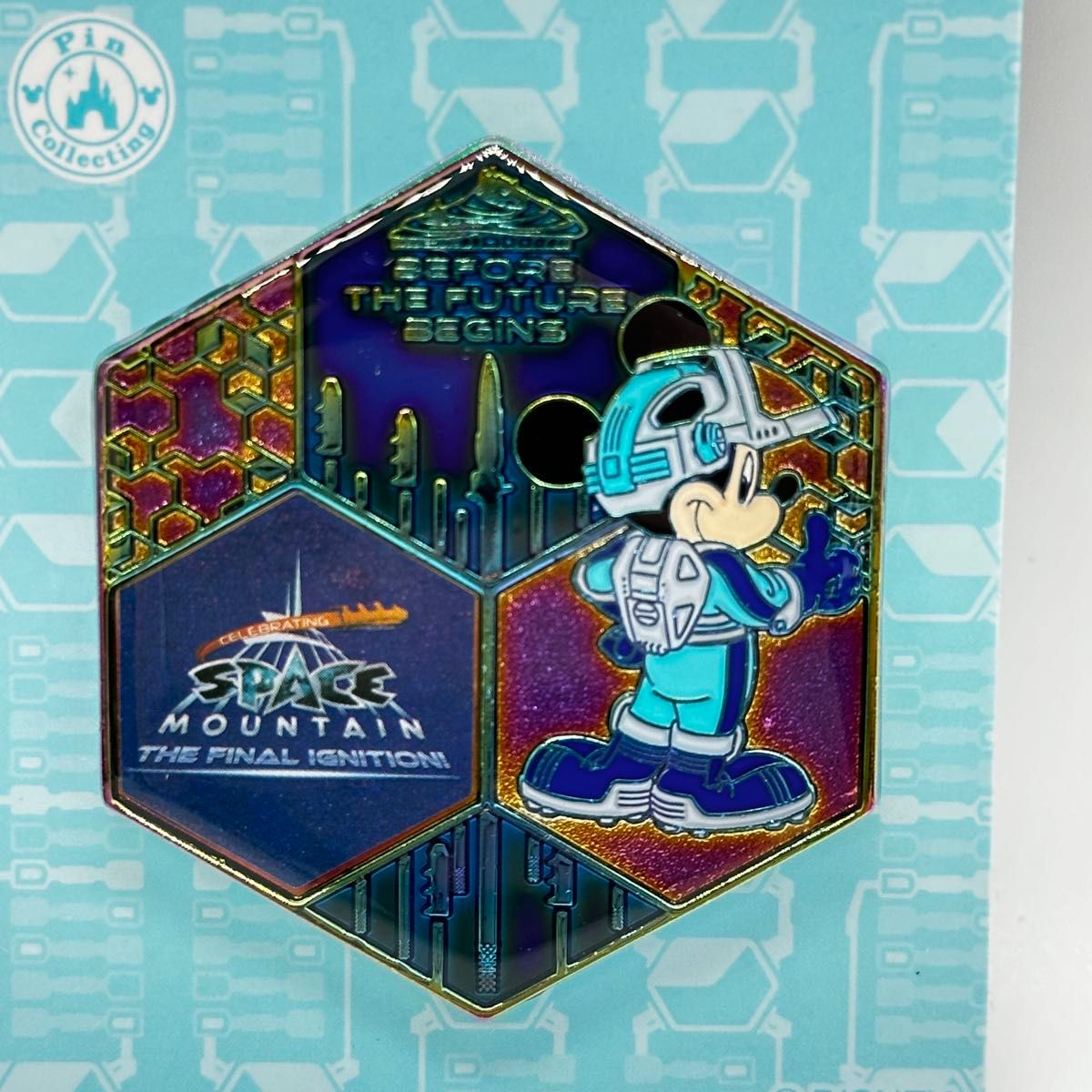 ディズニーランド スペースマウンテン ピンバッジ ミッキー｜Yahoo