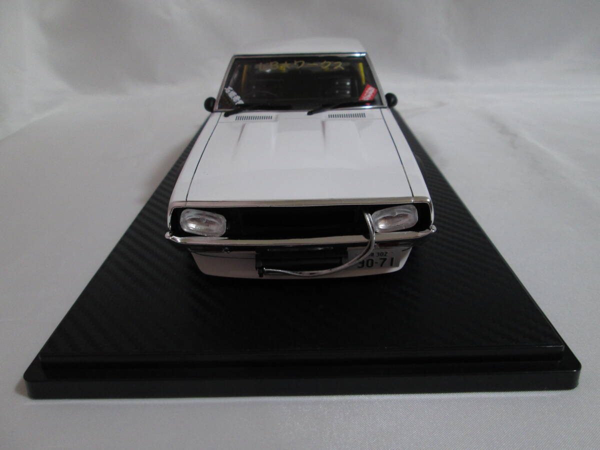 Liberty Walk KPGC110 1/18ホワイト／イグニッション Liberty Walk