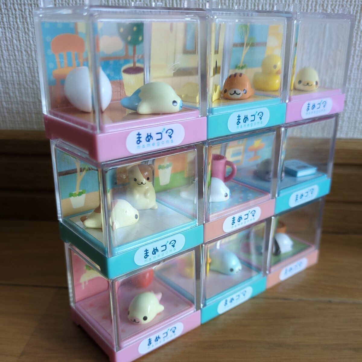 Yahoo!オークション - まめゴマリウム ミニチュア フィギュア ミニフ