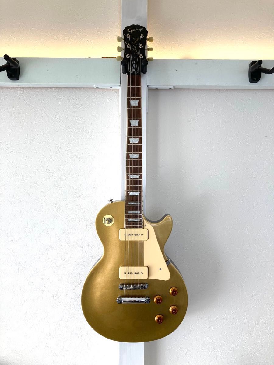 Epiphone Les Paul 1956 ゴールドエレキギター p90 Epiphone Les Paul