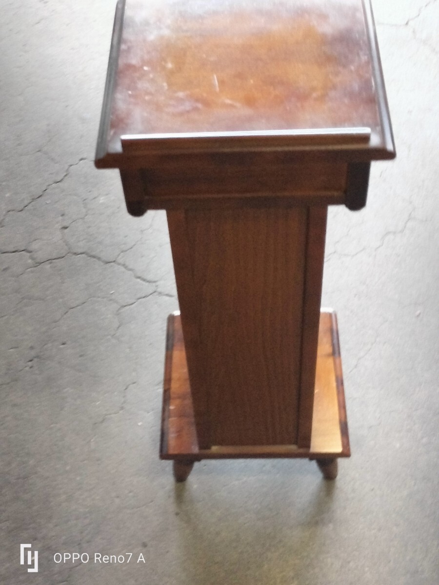 ☆オールドカリモク☆コロニアル マガジンラック☆サイドテーブル