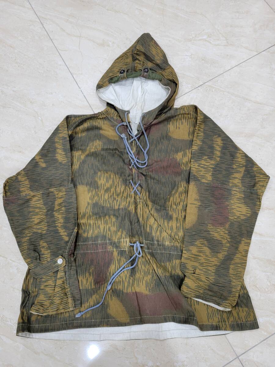 WW2ドイツ軍ウォーターパターン迷彩スモック（レプリカ)サイズS WW2