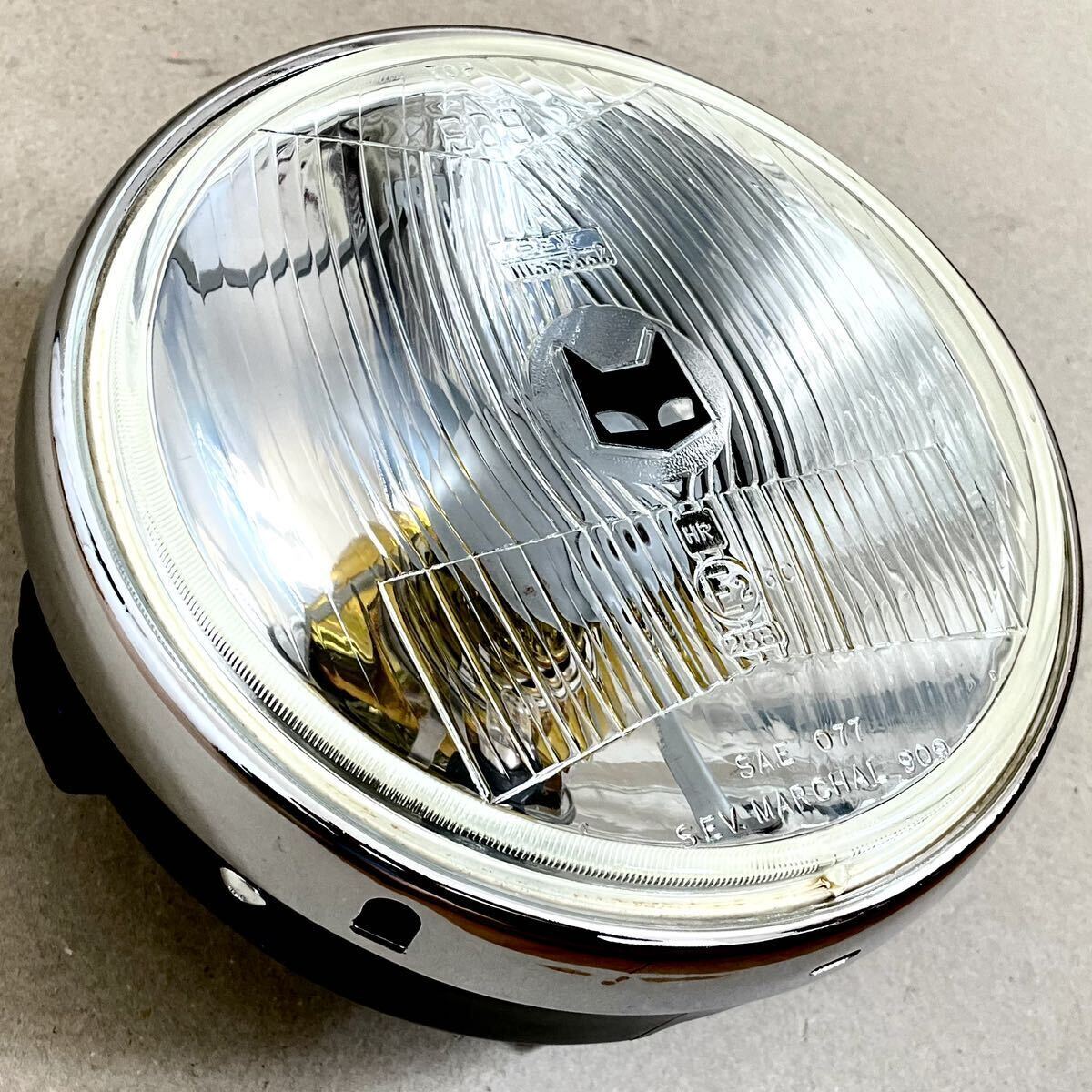 当時物マーシャル909ヘッドライトASSYS.E.V. MARCHALシビエ Yahoo