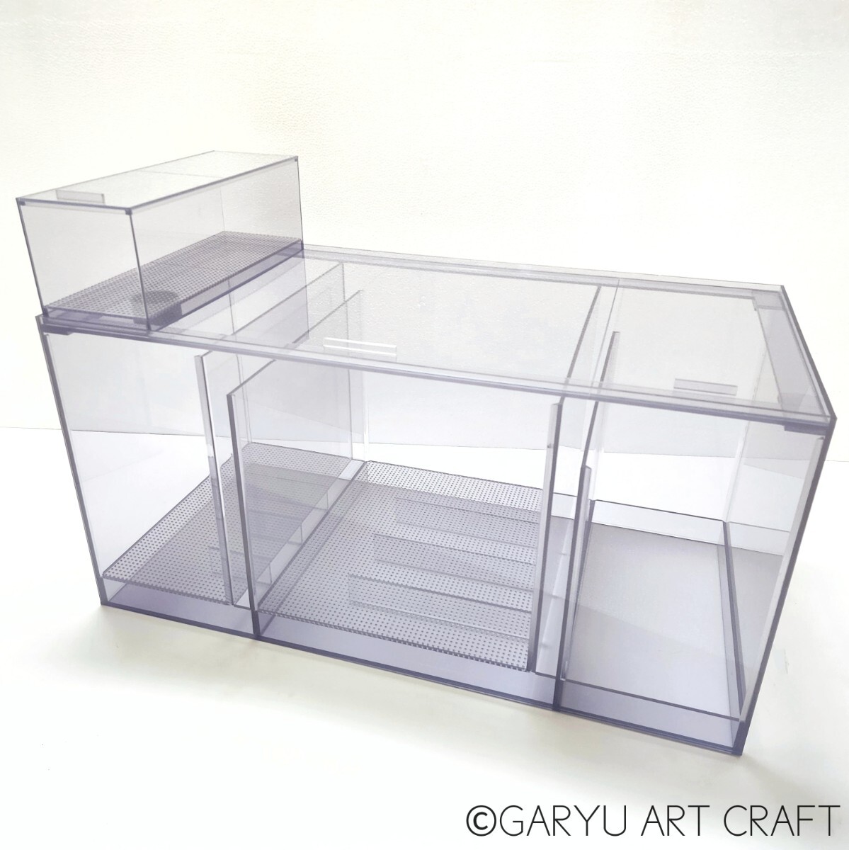 大型オーバーフロー水槽用 濾過槽 W1200xD600xH450（555） 厚さ6mm