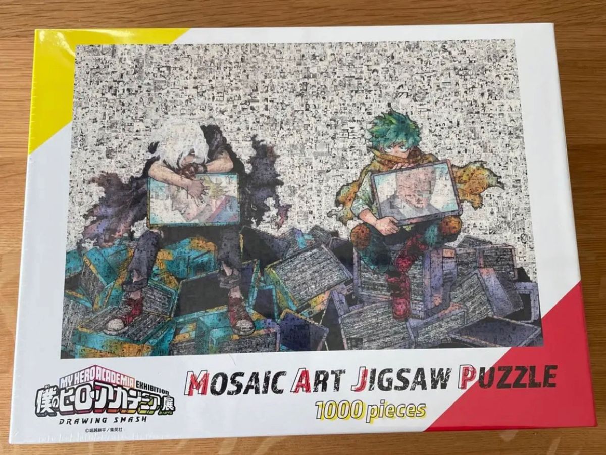 僕のヒーローアカデミア ヒロアカ展 モザイクアート 1000 パズル 未