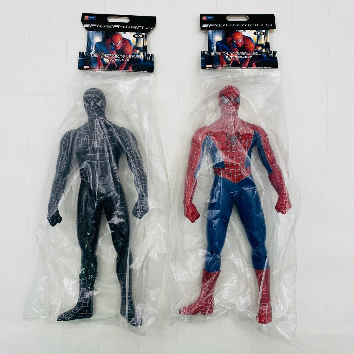 スパイダーマン80cm特大ソフビ フィギュア(訳あり) スパイダーマン80cm
