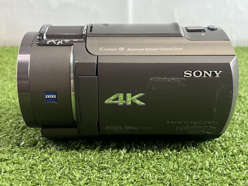 ○ 中古 ソニー ビデオカメラ FDR-AX40 高画質 4K ○