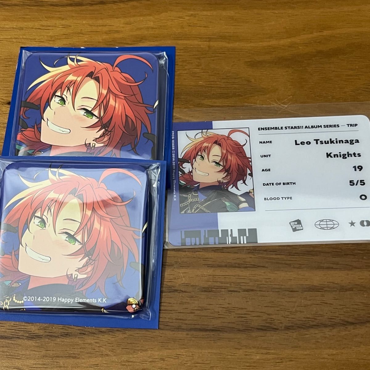 あんスタ アルバム スクエア缶バッジ 月永レオ あんスタ アルバム TRIP