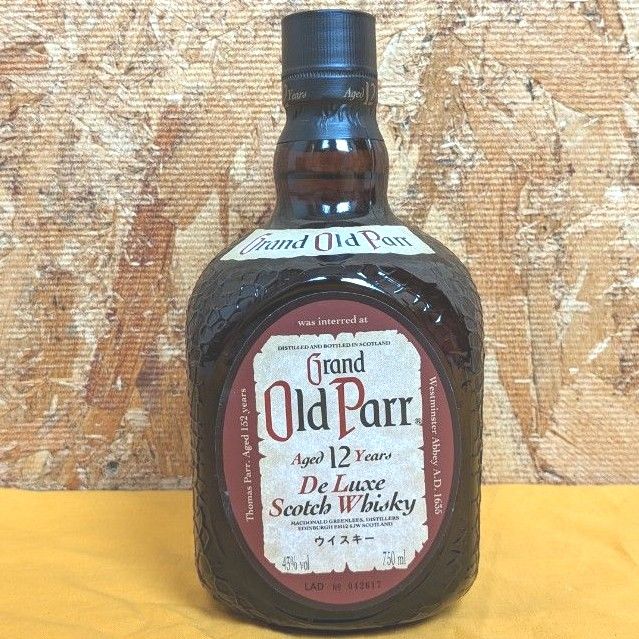 オールドパー12年 750ml43% 古酒未開栓 箱あり｜Yahoo!フリマ（旧