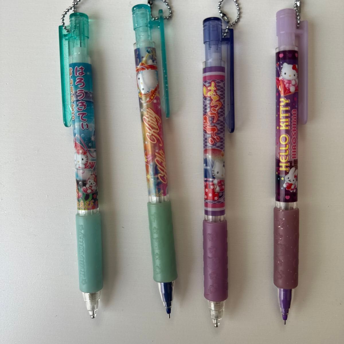 ハローキティボールペン シャーペン1998年アメリカ限定 ローズキティ