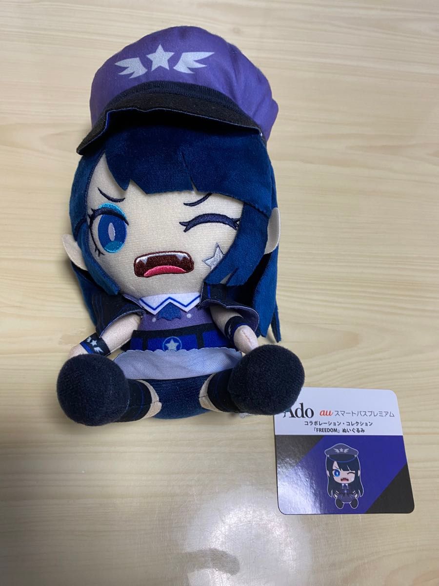 とと Ado au スマートパス 阿修羅ちゃん ぬいぐるみ アドガール Adoと