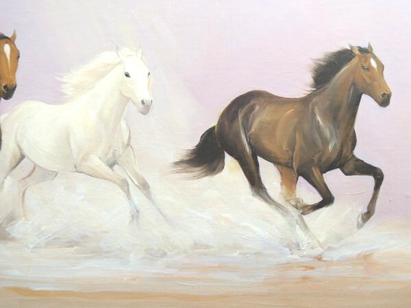 特別価格【真作保証、百貨店購入】10号、 油彩画、長門和恵 Yahoo