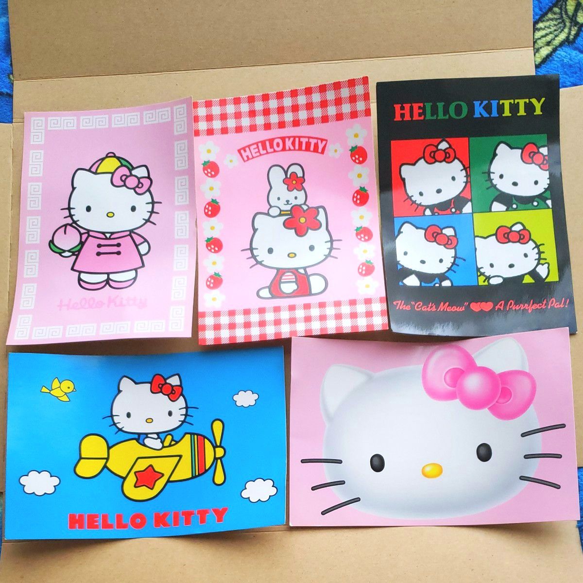 超レア！！ サンリオ モモベリー ハローキティ クリアファイルとポスト