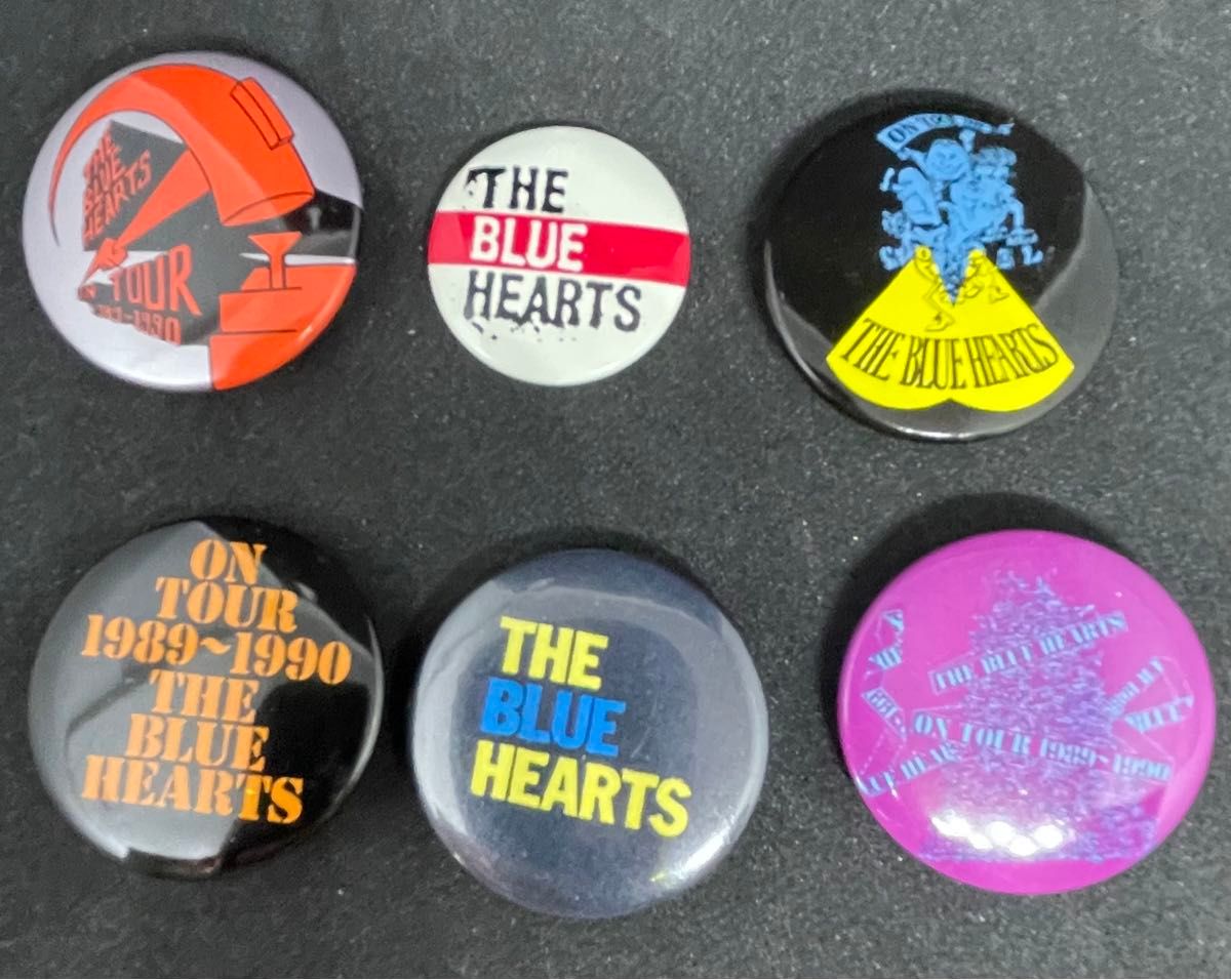 開封品 ザ ブルーハーツ THE BLUE HEARTS 缶バッジ 7点セット｜Yahoo