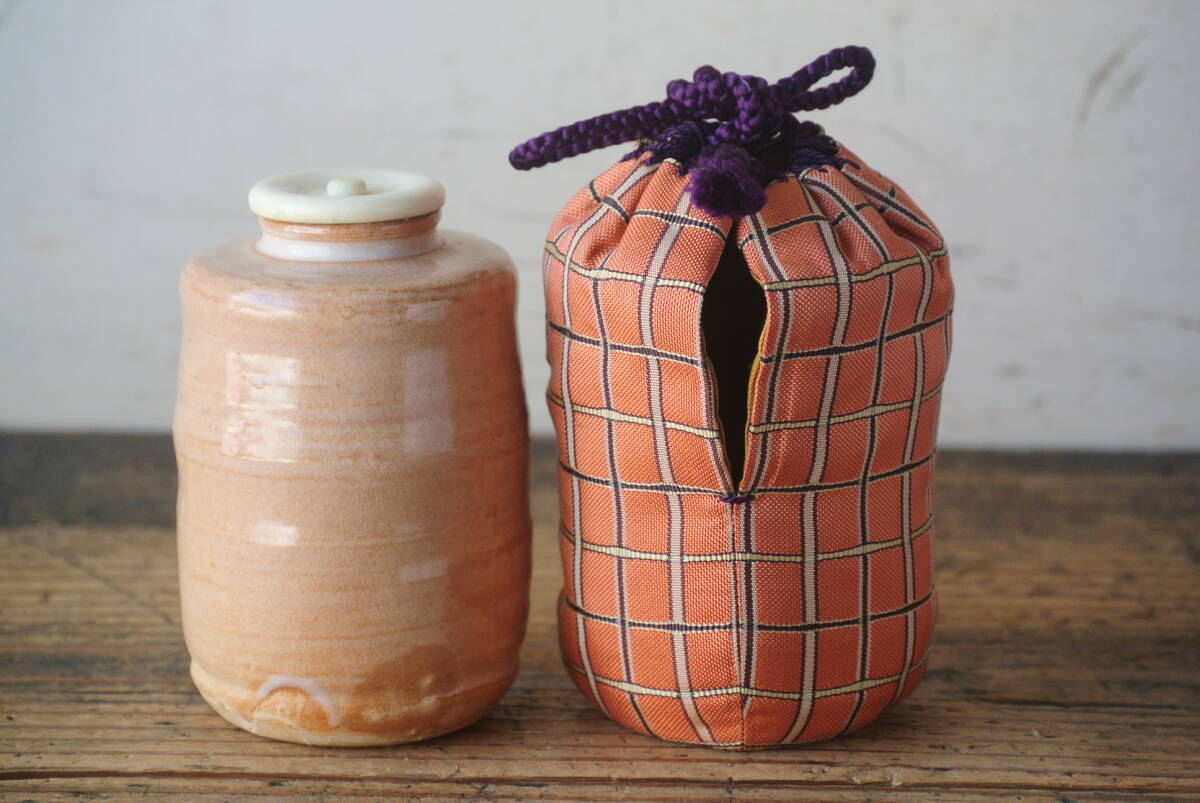 ∈名工館∋【送込！十五代 坂倉 新兵衛】萩 掛分 茶碗6客 急須 茶器揃