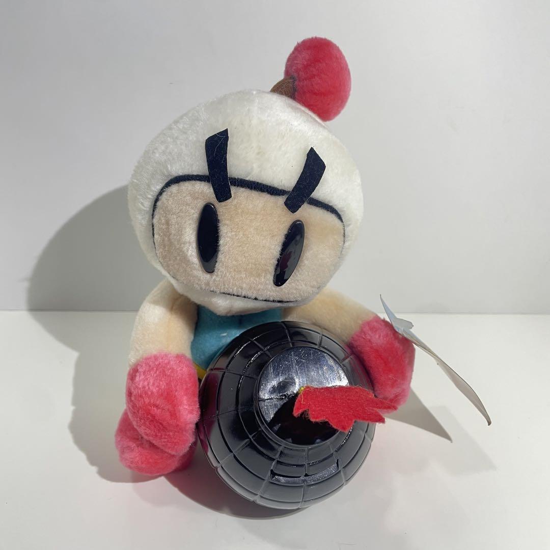 ボンバーマン 貯金箱 ソフビ約30㎝ 2025年最新】ボンバーマン貯金箱の