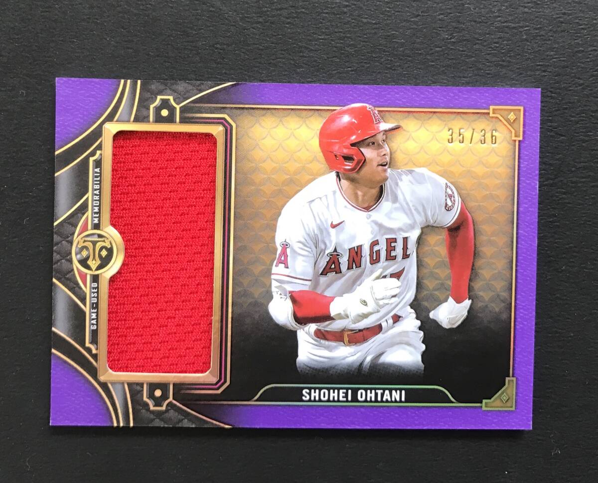 大谷翔平TOPPS TRIPLE THREADS RELICS #TTRSHO3