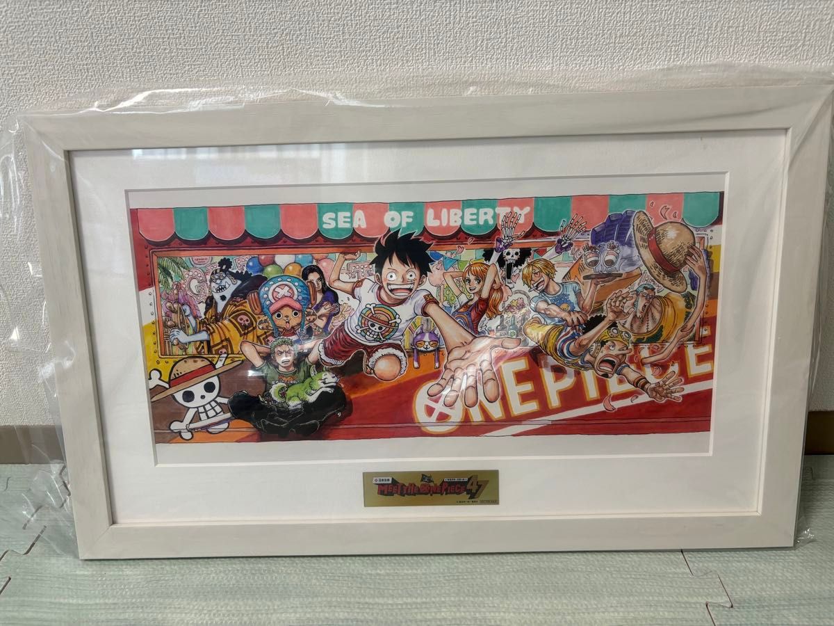 日本生命 ワンピース 額装高精細複製原画