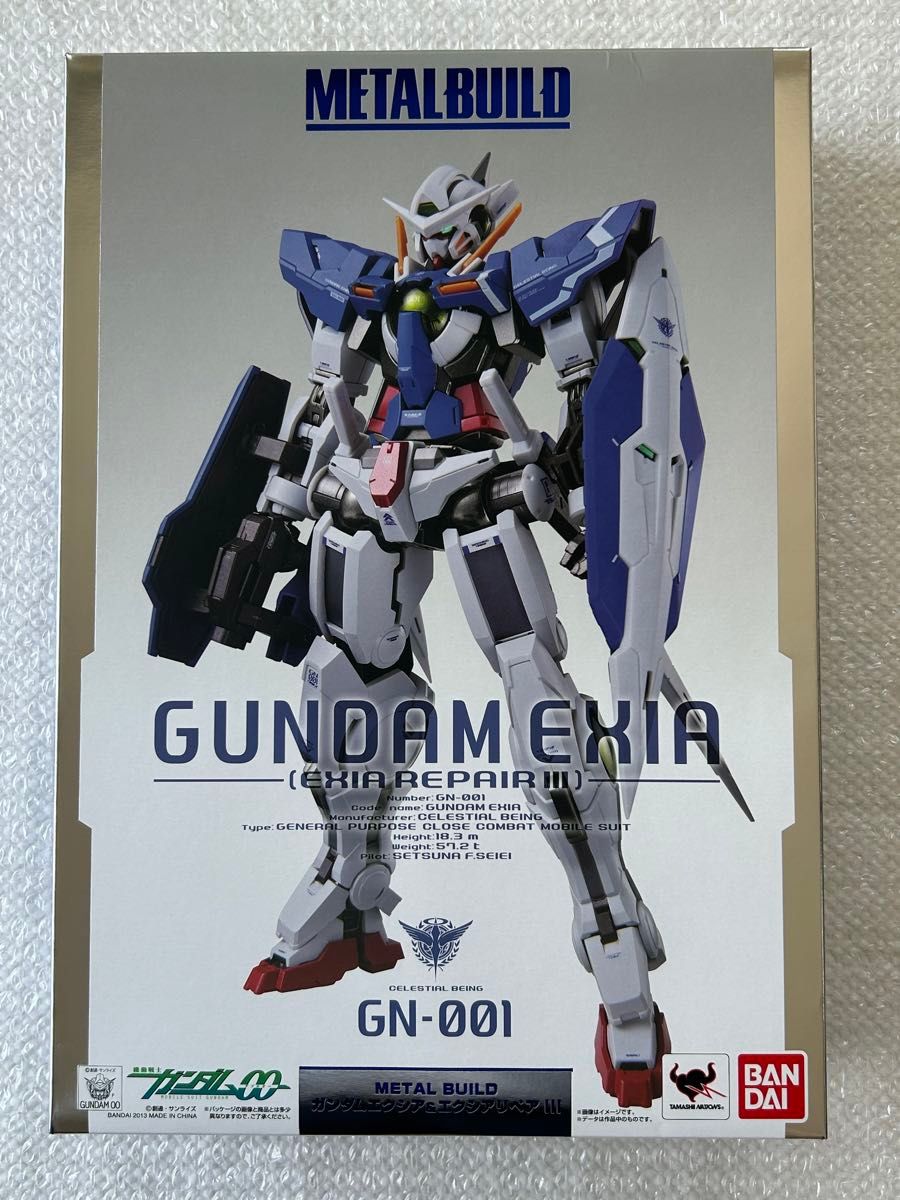 新品未開封 L BUILD ガンダムエクシア STORE LIMITED METAL BUILD