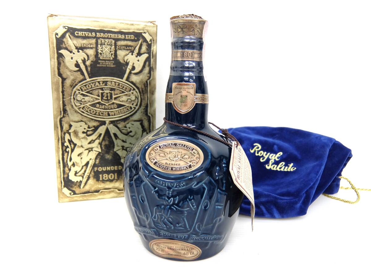 お値引き終売品！ロイヤルサルート 21年 ロイヤルサルート 21年 未開栓 箱